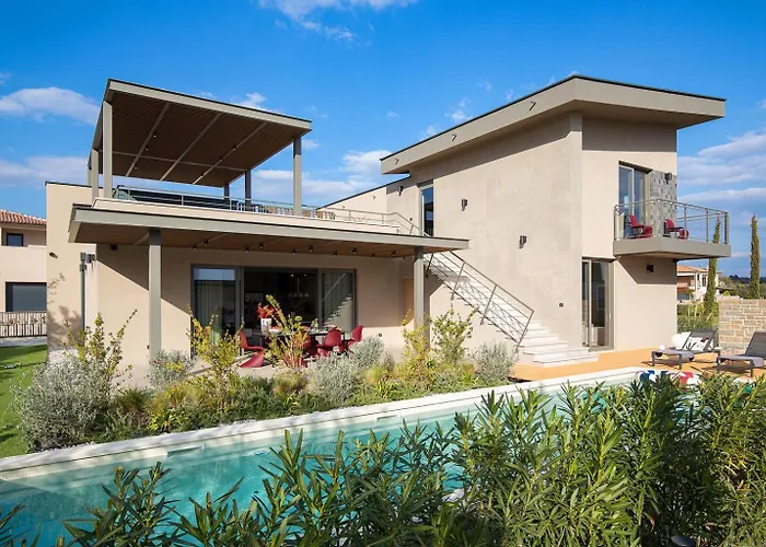 Villa Puerto De Luz With A Panoramic Sea View And Private Mini Golf
